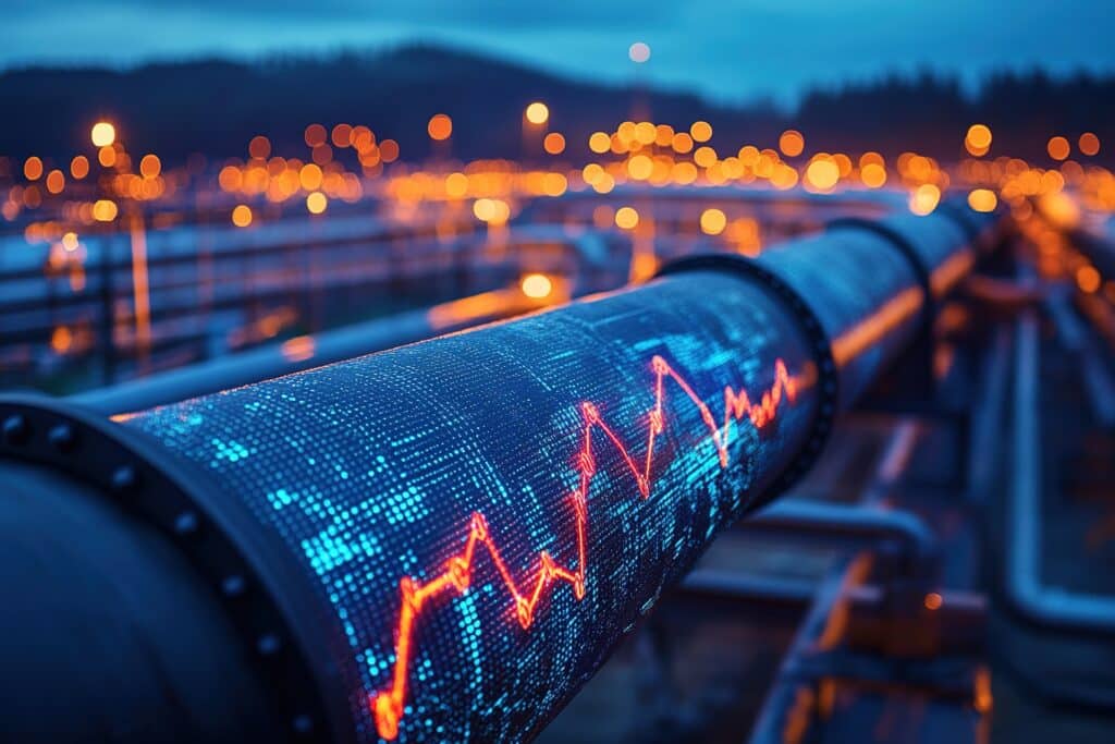 Rohrnetzberechnung - Pipeline mit Datenerfassung